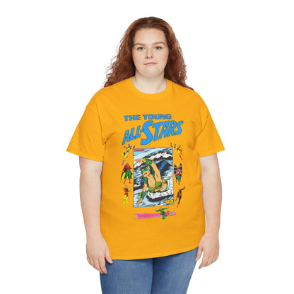 Young All-Stars T-Shirt - Brian Murray Art - Tsunami, Johnny Thunder, Sandman, Green Lantern - DC Comics