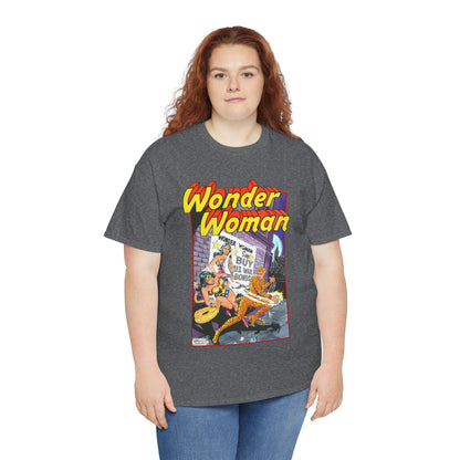 Wonder Woman T-Shirt - José Luis García-López Art - Vs The Cheetah - Classic Bronze Age Art - DC Comics