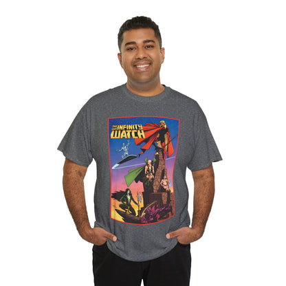 Infinity Watch T-Shirt - Jim Starlin Art - Adam Warlock, Silver Surfer, Moondragon, Pip the Troll - Marvel Comics