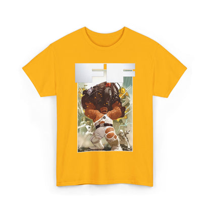 FF T-Shirt - Daniel Acuna Art - Fantastic Four - Mr. Fantastic, Invisible Woman, Thing, Spider-Man - Marvel Comics
