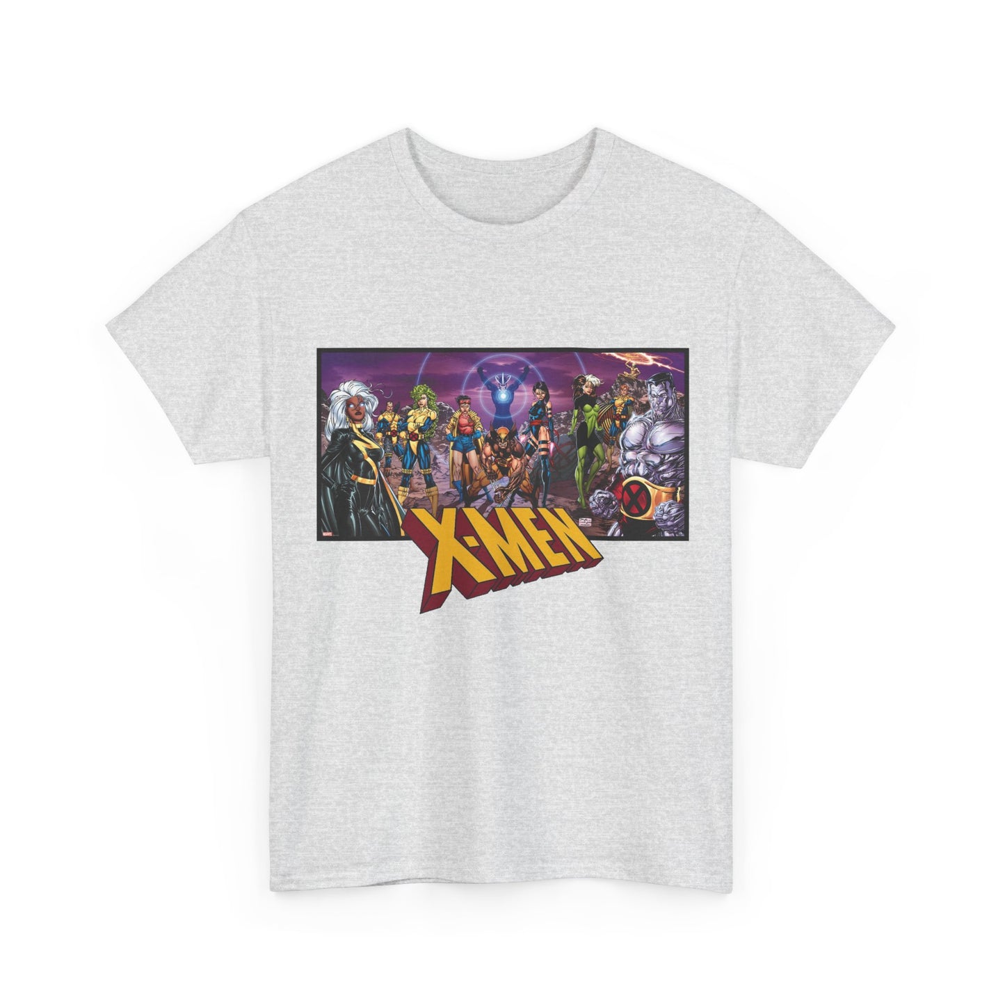 X-Men T-Shirt - Jim Lee Art - Wolverine, Storm, Colossus, Psylocke, Rogue, Forge - Marvel Comics
