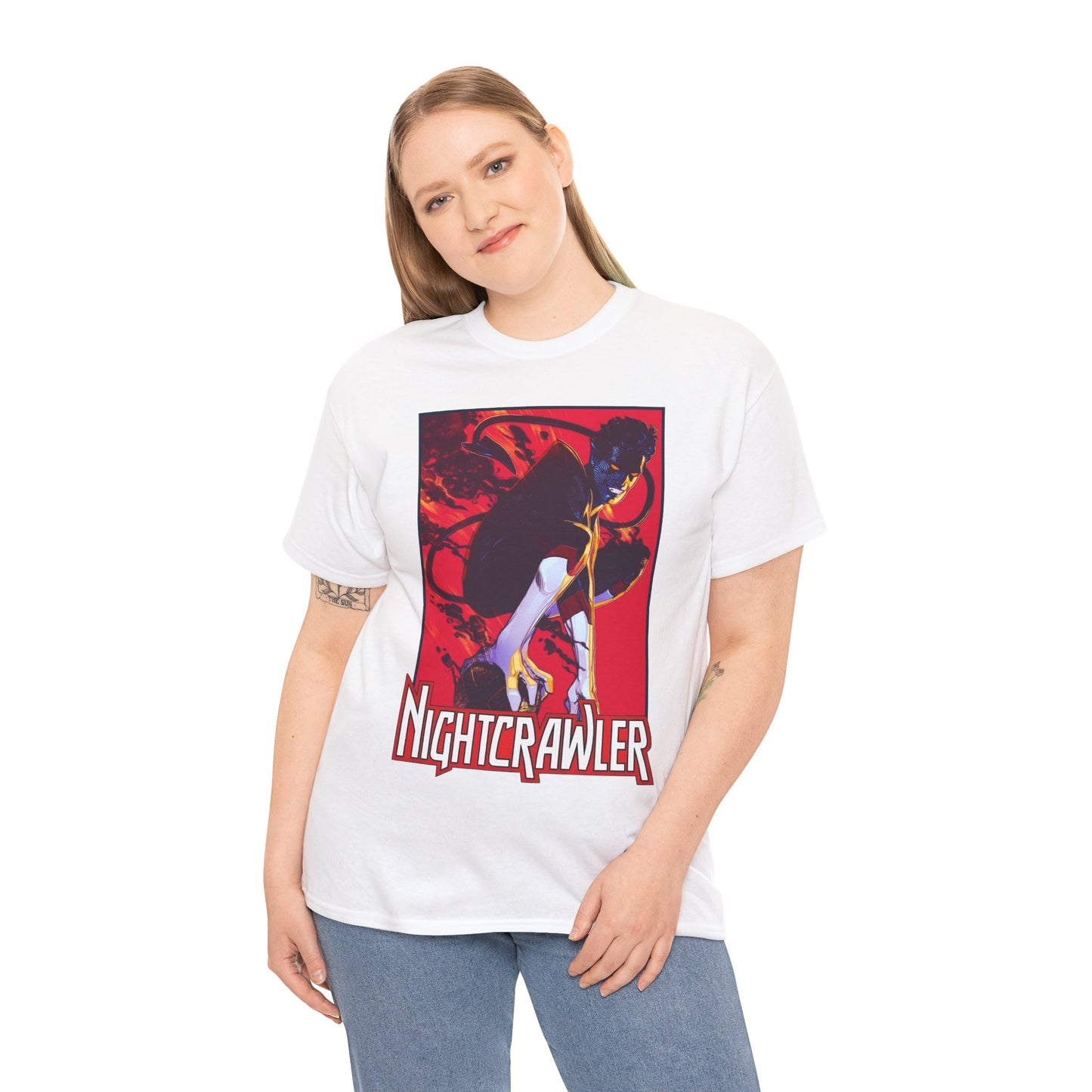 Nightcrawler T-Shirt - Taurin Clarke Art - Uncanny X-Men Member - Marvel Comics