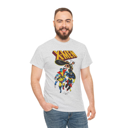 X-Men T-Shirt - John Byrne Art - Wolverine, Storm, Cyclops, Colossus, Nightcrawler - Marvel Comics Mutants