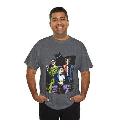 Riddler, Two-Face, Penguin T-Shirt - Brian Bolland Art - DC Comics
