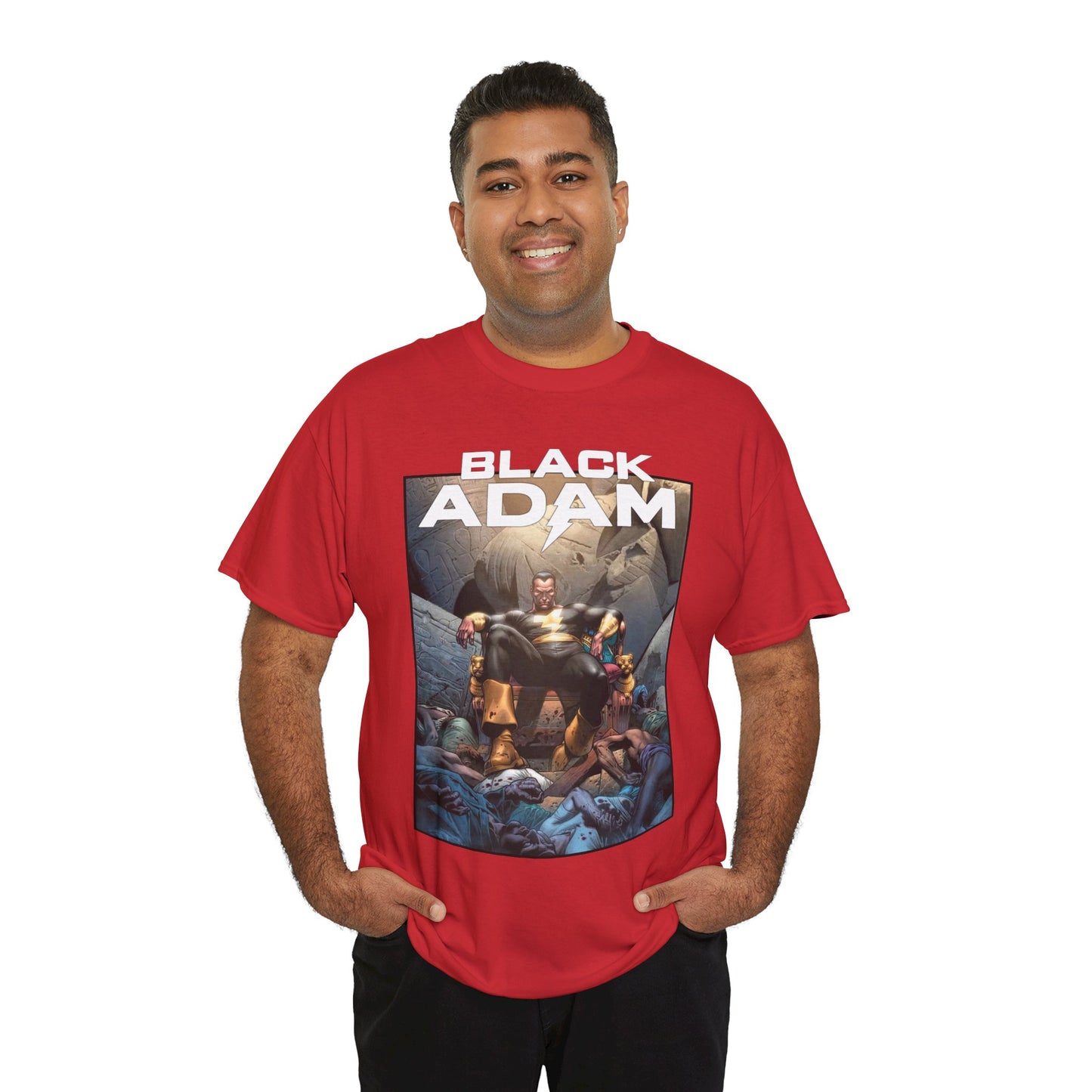Black Adam T-Shirt - J.G. Jones Art - 52 Cover Art - Shazam Family Foe - DC Comics
