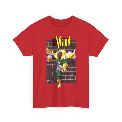 Vision T-Shirt - George Perez Art - Avengers Member - Scarlet Witch Husband - Android - Marvel Comics
