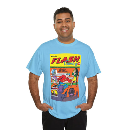 Flash Comics #1 T-Shirt - Jay Garrick, Golden Age Flash - JSA Member - DC Comics