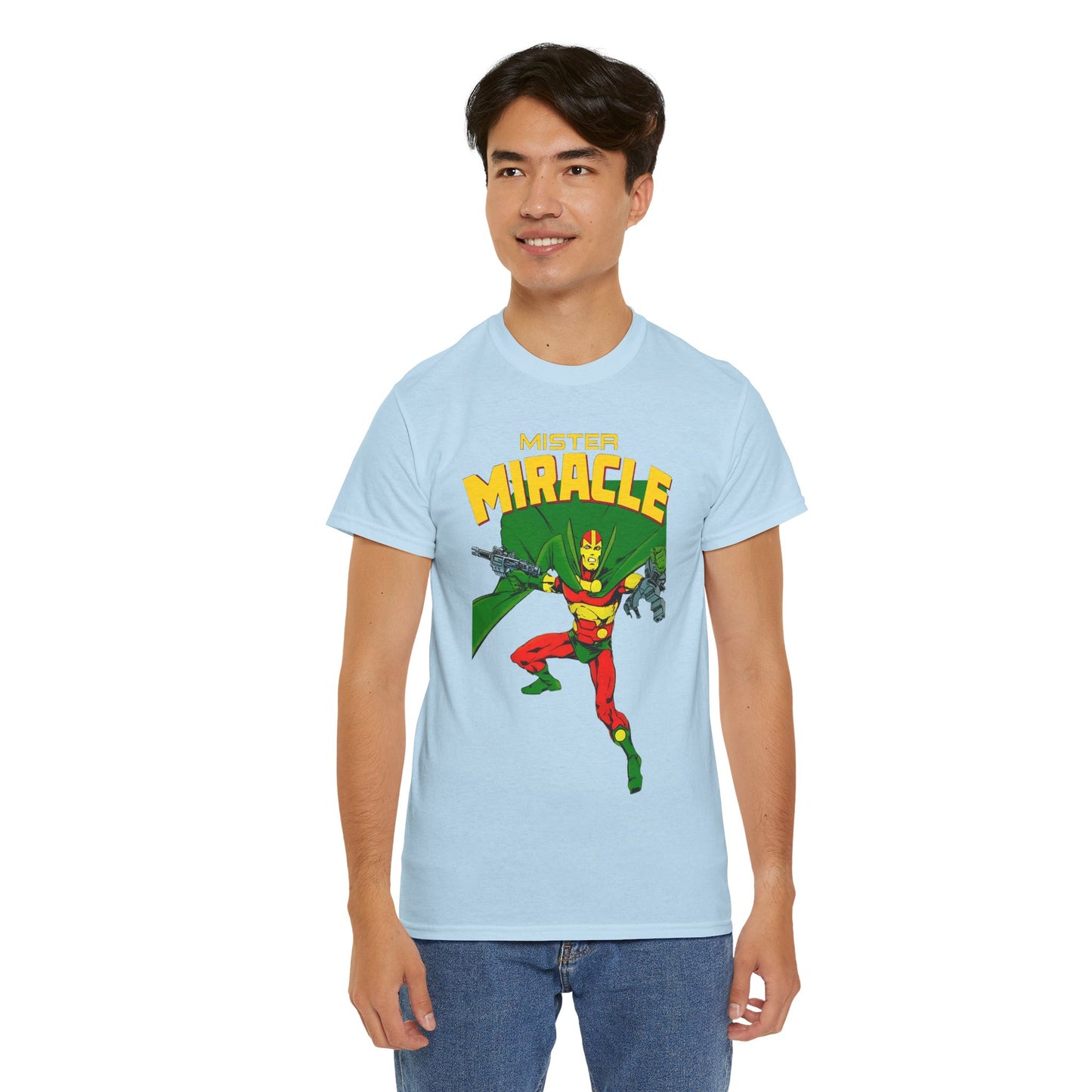 Mister Miracle T-Shirt - Marshall Rogers Art - Scott Free, Apokoplis, New Gods - DC Comics