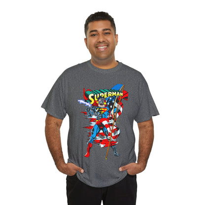 Cyborg Superman T-Shirt - Dan Jurgens Art - Reign of the Supermen Enemy - 1990s Storyline After the Death of Superman - DC Comics