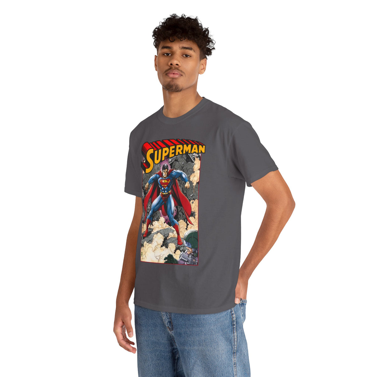 Superman T-Shirt - Tom Grummett Art - DC Comics