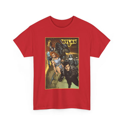 Agents of Atlas T-Shirt - FBI Agent Jimmy Woo, Marvel Boy, Venus, the Human Robot and Gorilla Man - Marvel Comics