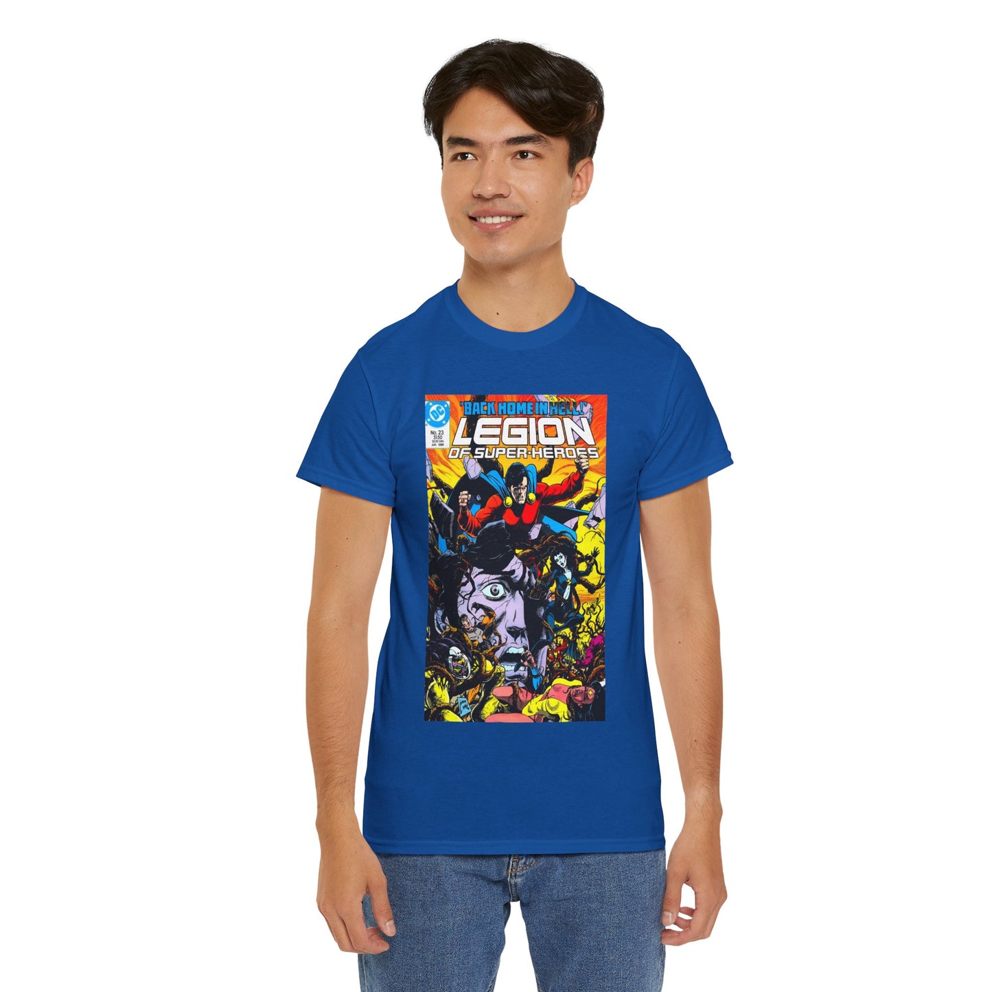 Legion of Super-Heroes #23 T-Shirt - Steve Lightle Art - DC Comics