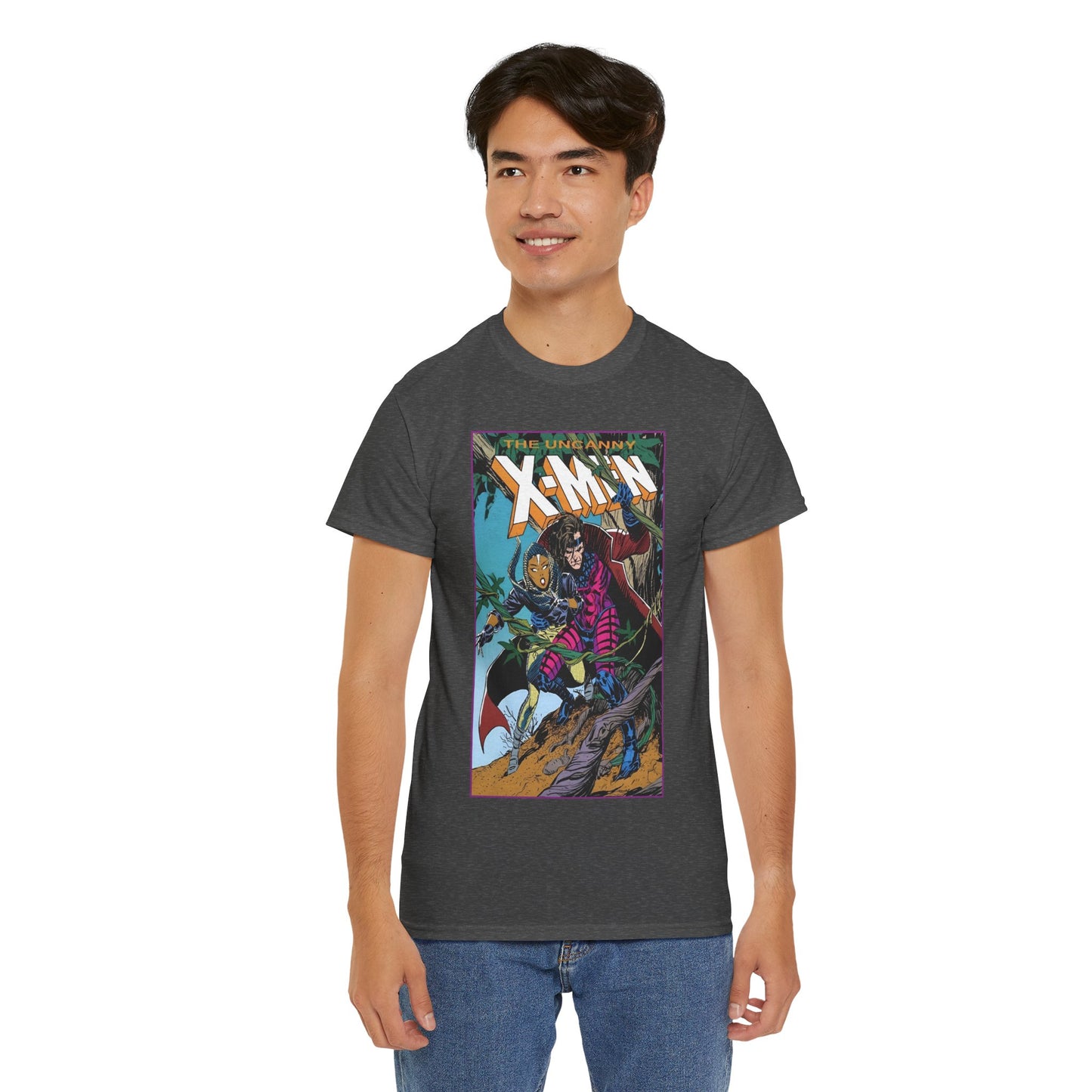 Uncanny X-Men T-Shirt - Andy Kubert Art - Storm & Gambit - #226 Cover - Marvel Comics