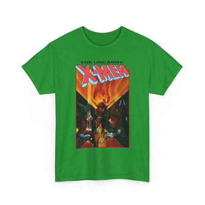 Uncanny X-Men T-Shirt - Bill Sienkiewicz Art - Phoenix, Cyclops, Colossus, Wolverine - Marvel Comics