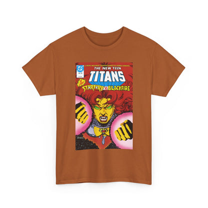 Starfire T-Shirt - George Perez Art - New Teen Titans #23 Cover - DC Comics