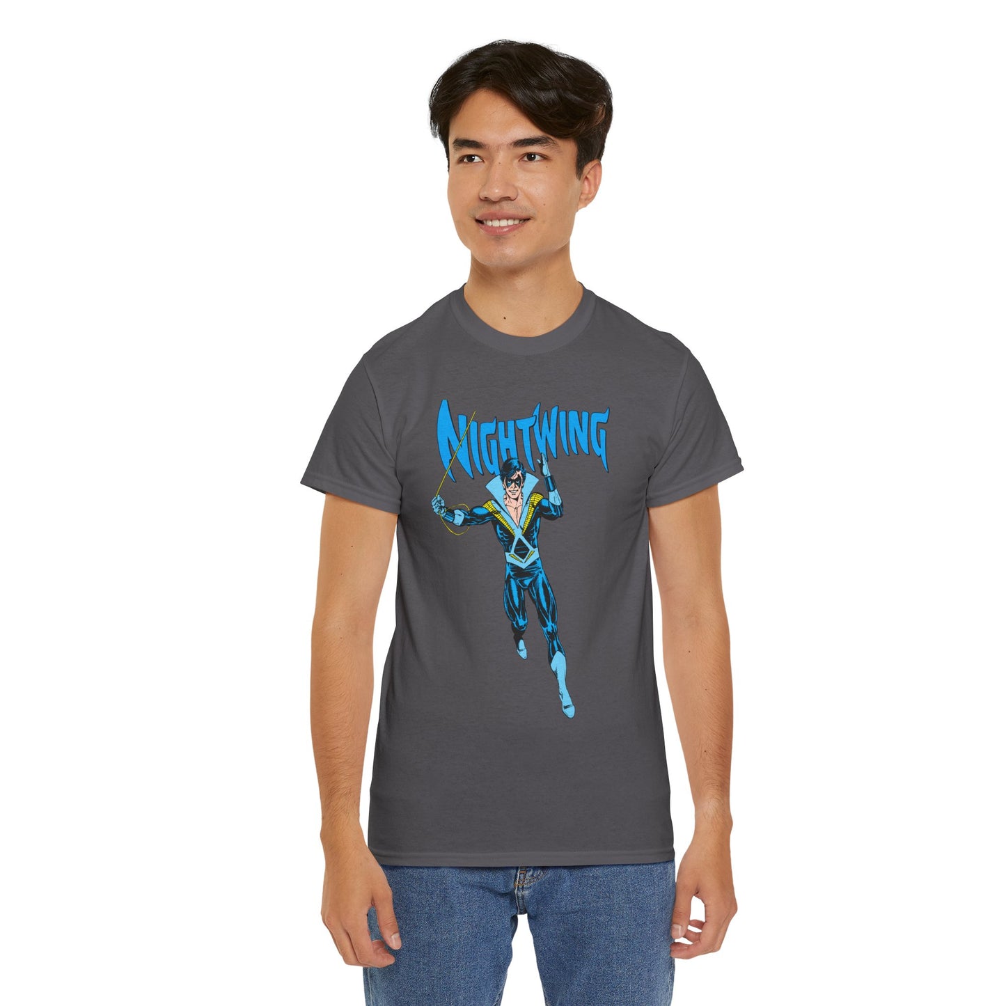 Nightwing T-Shirt - George Perez Art - New Teen Titans, Dick Grayson - DC Comics - Batman's Former Sidekick, Titans Leader