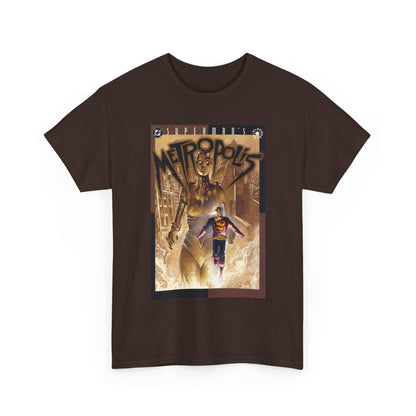 Superman's Metropolis T-Shirt - Ted McKeever Art - Elseworlds Art Based on Fritz Lang's Movie - DC Comics