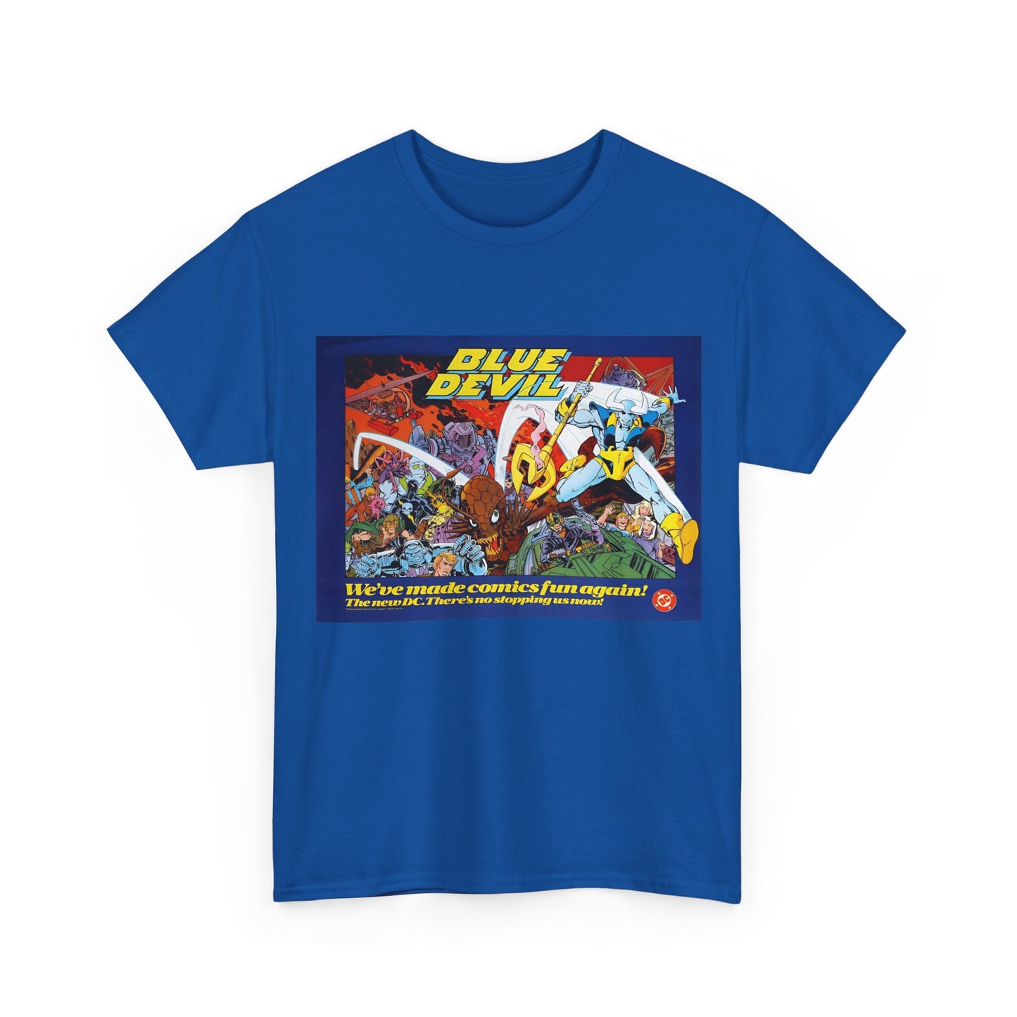Blue Devil Ad T-Shirt - DC Comics