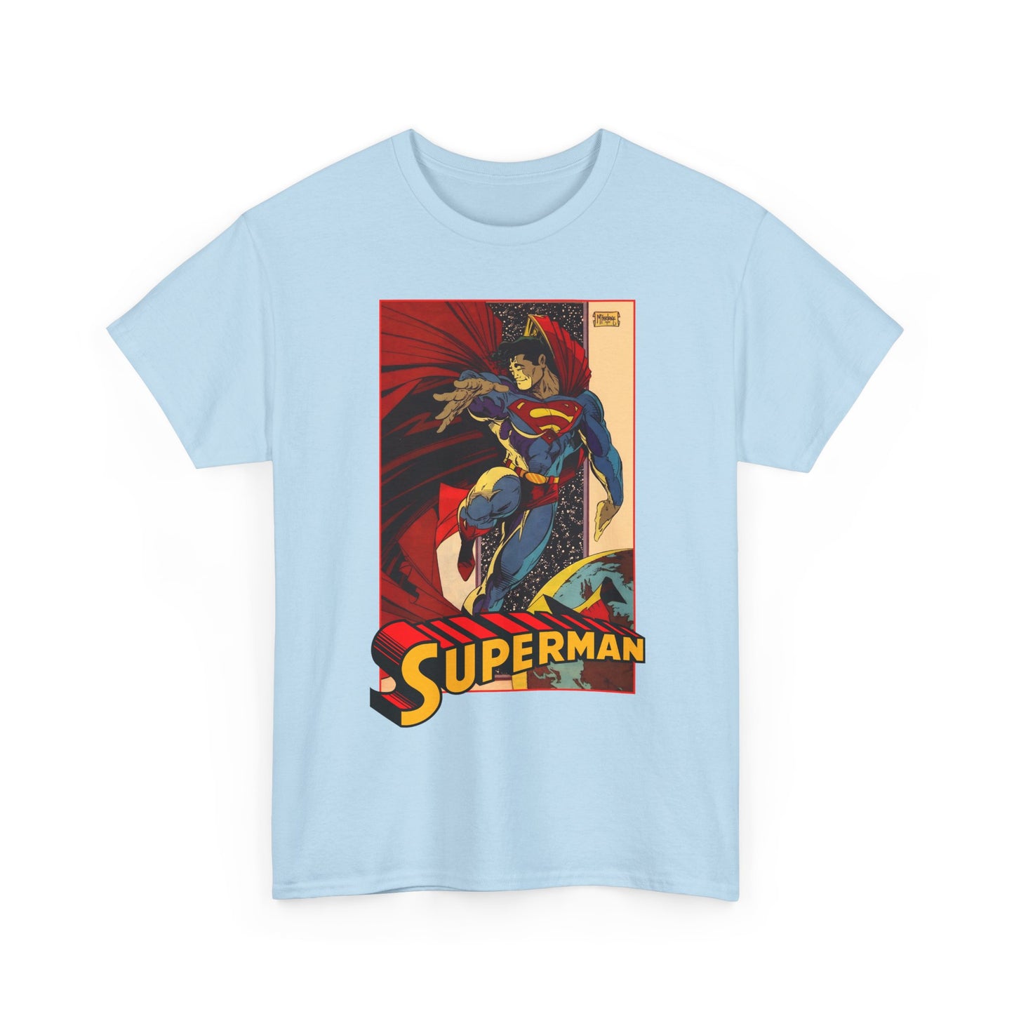 Superman T-Shirt - Todd McFarlane Art - Man of Steel, Metropolis - DC Comics