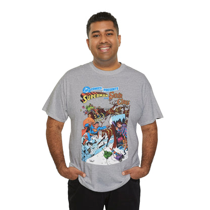 Superman & Santa Claus T-Shirt - José Luis García-López Art - DC Comics Presents #67 - Vs. Toyman