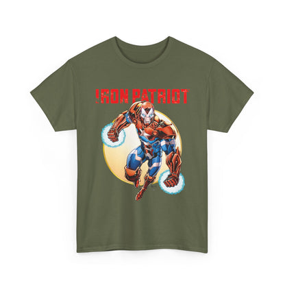 Iron Patriot T-Shirt - Todd Nauck Art - Avengers Member - Marvel Comics
