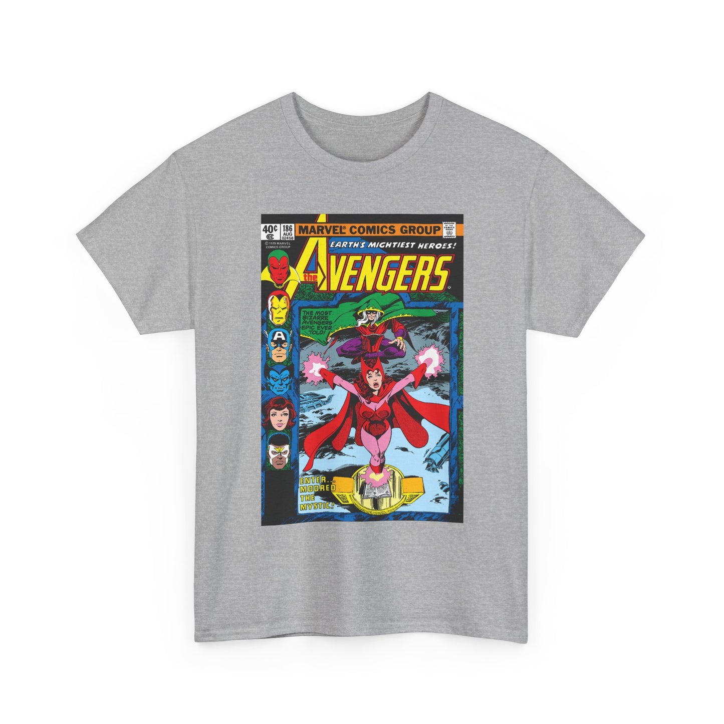 Avengers #186 T-Shirt - John Byrne Art - Scarlet Witch - Marvel Comics