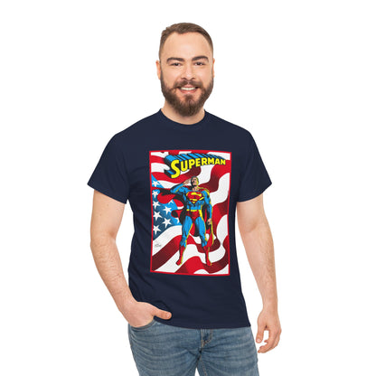 Superman T-Shirt - Jerry Ordway Art - Man of Steel, Metropolis - DC Comics