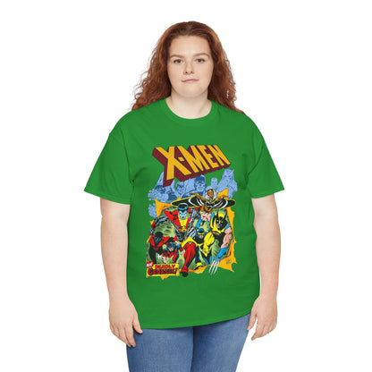 Giant-Sized X-Men T-Shirt - Dave Cockrum Art - Wolverine, Storm, Colossus, Cyclops, Nightcrawler, Thunderbird - New Chris Claremont Era - Marvel Comics