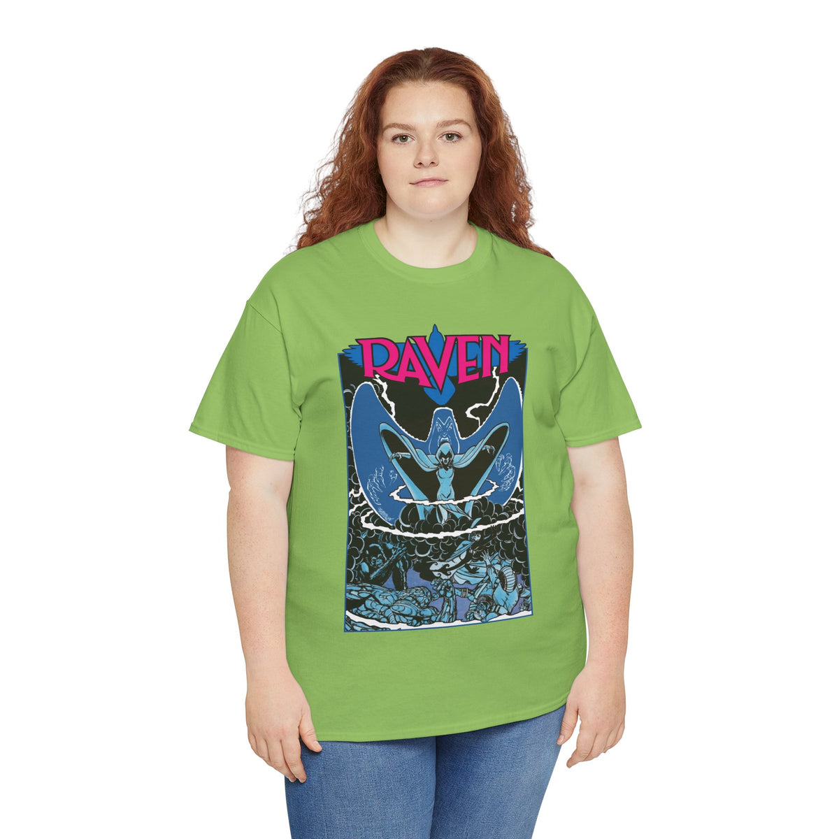 Raven T-Shirt - George Perez Art - New Teen Titans, Trigon - DC Comics