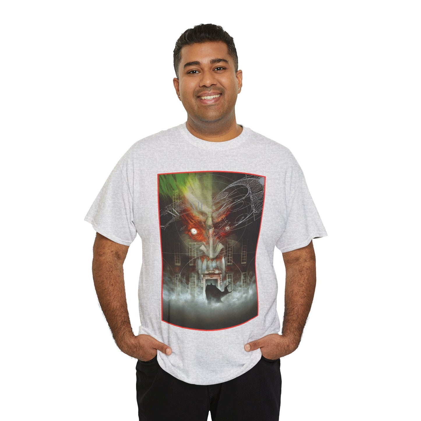 Batman: Arkham Asylum T-Shirt - Dave McKean Art - From the Grant Morrison Graphic Novel - DC Comics - Dark Knight Detective