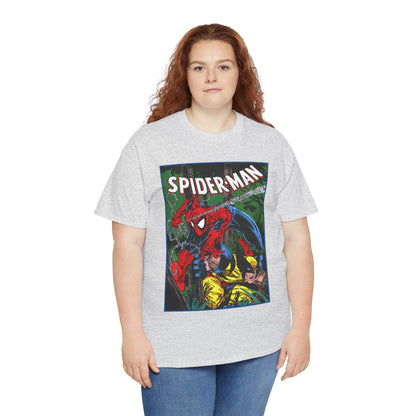 Spider-Man & Wolverine T-Shirt - Todd McFarlane Art - Marvel Comics