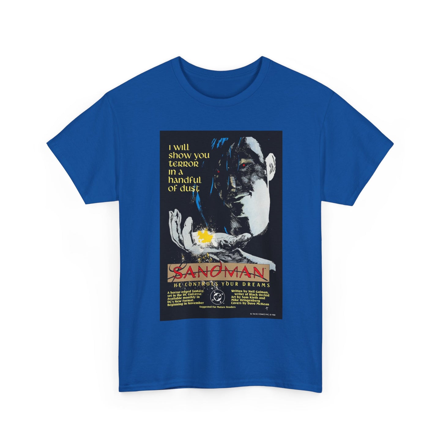 Sandman Ad T-Shirt - 1988 DC/Vertigo Comics