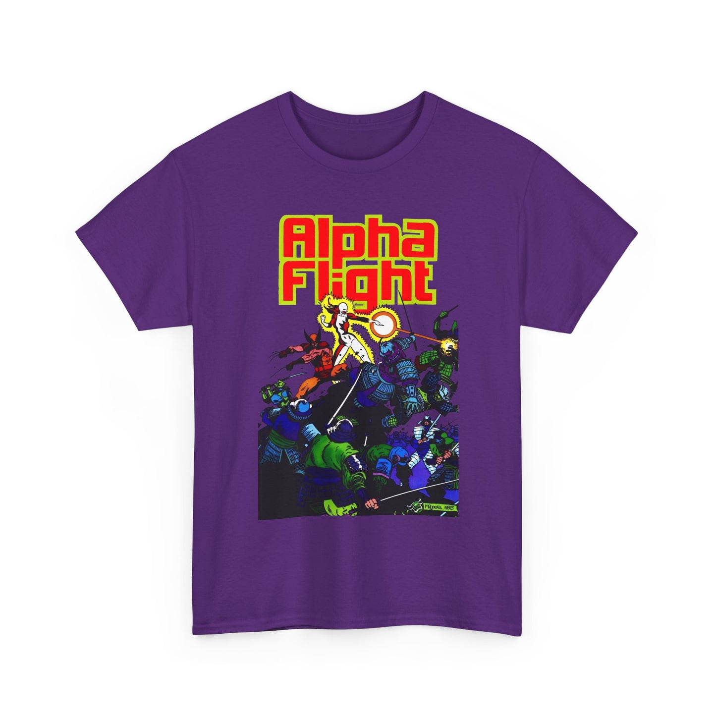 Alpha Flight T-Shirt - Mike Mignola Art