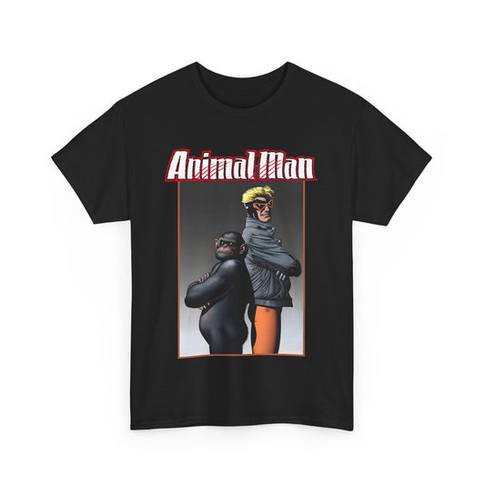 Animal Man T-Shirt - Brian Bolland Art - Buddy Baker - Grant Morrison Series - Vertigo Comics/DC Comics
