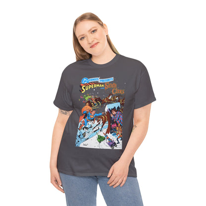 Superman & Santa Claus T-Shirt - José Luis García-López Art - DC Comics Presents #67 - Vs. Toyman
