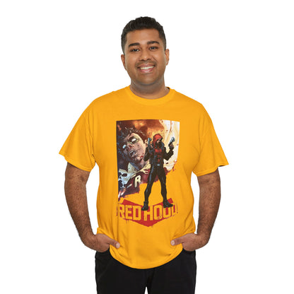 Red Hood T-Shirt - Jim Lee Art - Jason Todd, Batman Sidekick - Gotham Hero - DC Comics