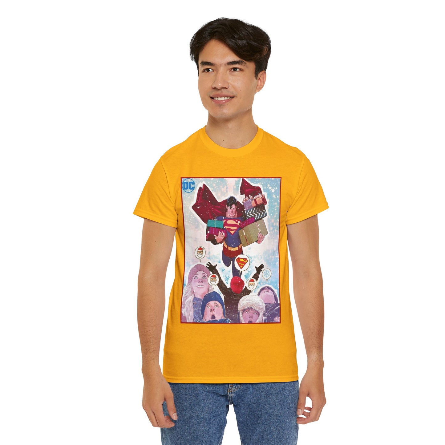 Superman Santa T-Shirt - Mitch Gerads Art - DC Comics