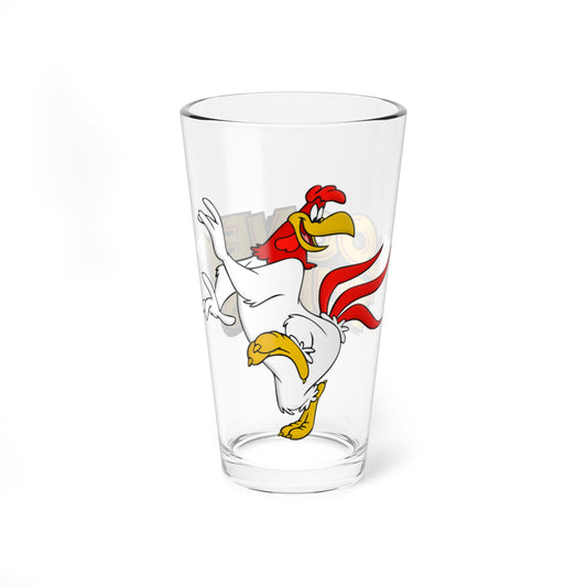 Foghorn Leghorn Pint Glass, 16oz - Looney Tunes - Merrie Melodies - Beloved Cartoon Icon