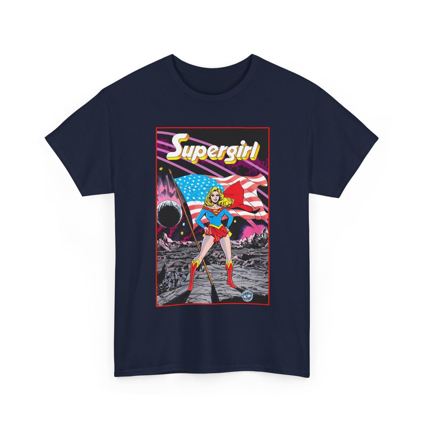 Supergirl T-Shirt - 1980s Art - 2026 Movie with Milly Alcock - DC Comics