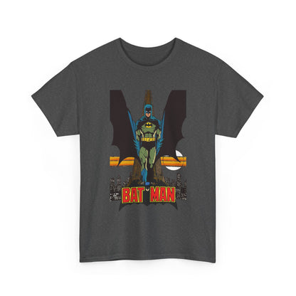 Batman T-Shirt - George Perez Art - JLA 80s Postcard Set - DC Comics - Gotham City - Justice League of America Member