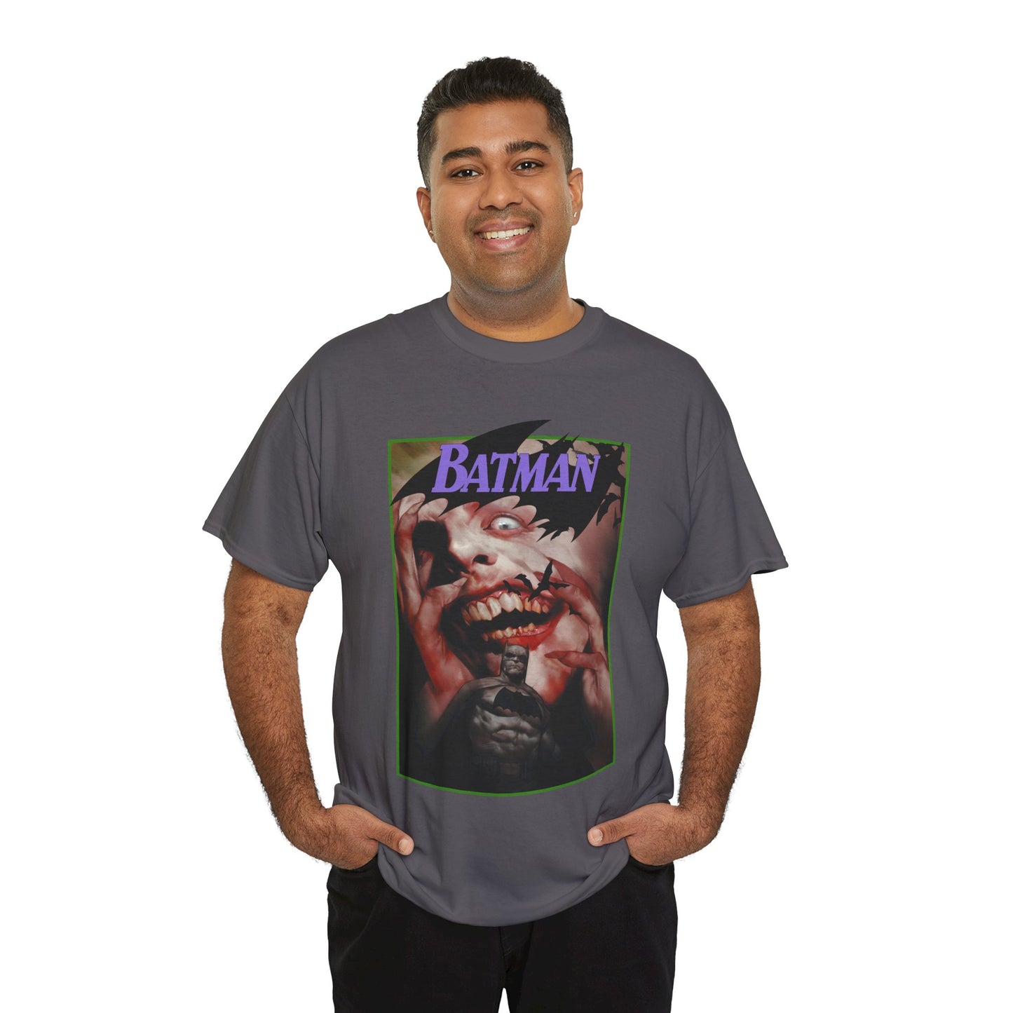 Batman Vs Joker T-Shirt - Ben Oliver Art - DC Comics