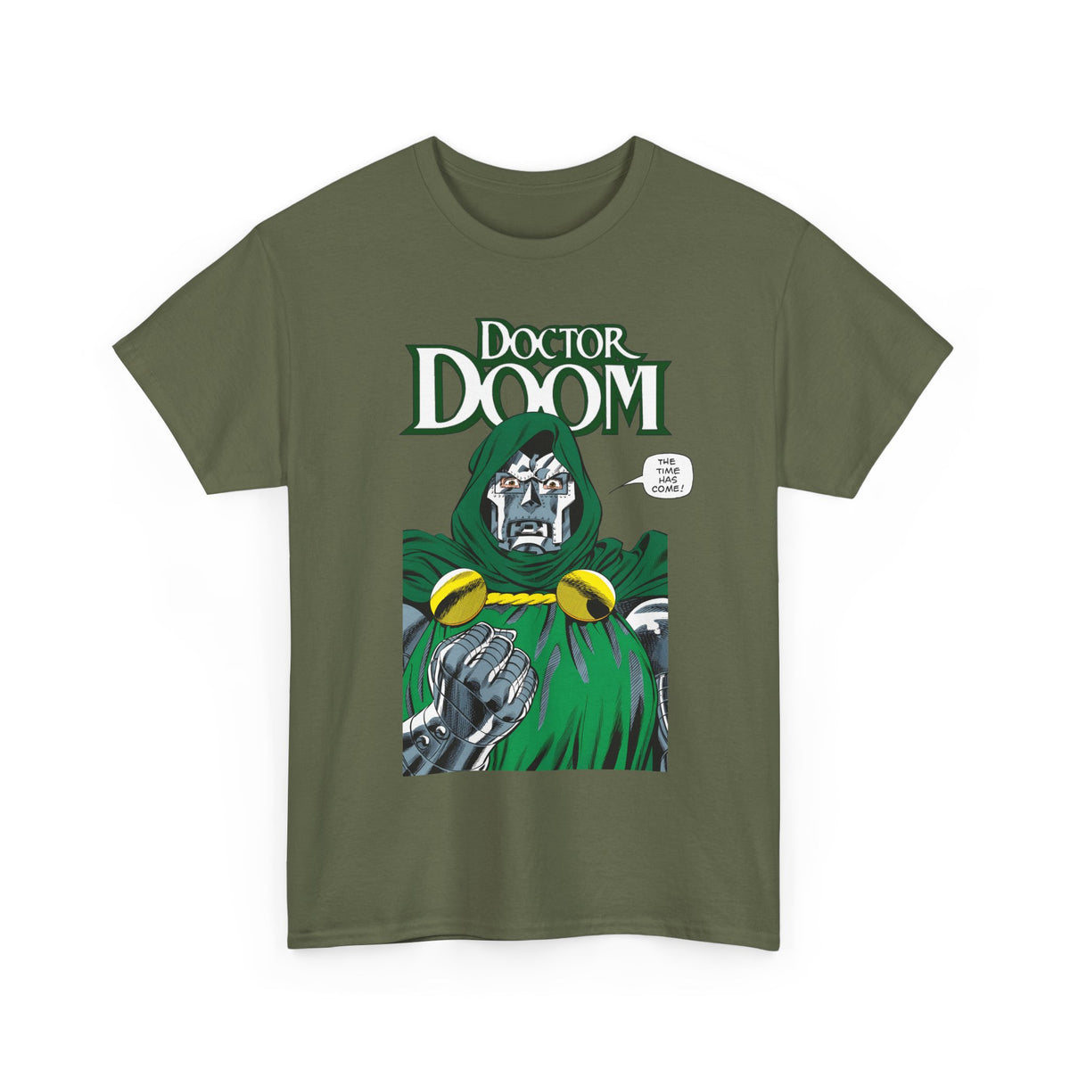 Doctor Doom T-Shirt - John Byrne Art - Fantastic Four Foe - 2026 Avengers Doomsday Movie - Marvel Comics