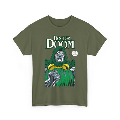 Doctor Doom T-Shirt - John Byrne Art - Fantastic Four Foe - 2026 Avengers Doomsday Movie - Marvel Comics