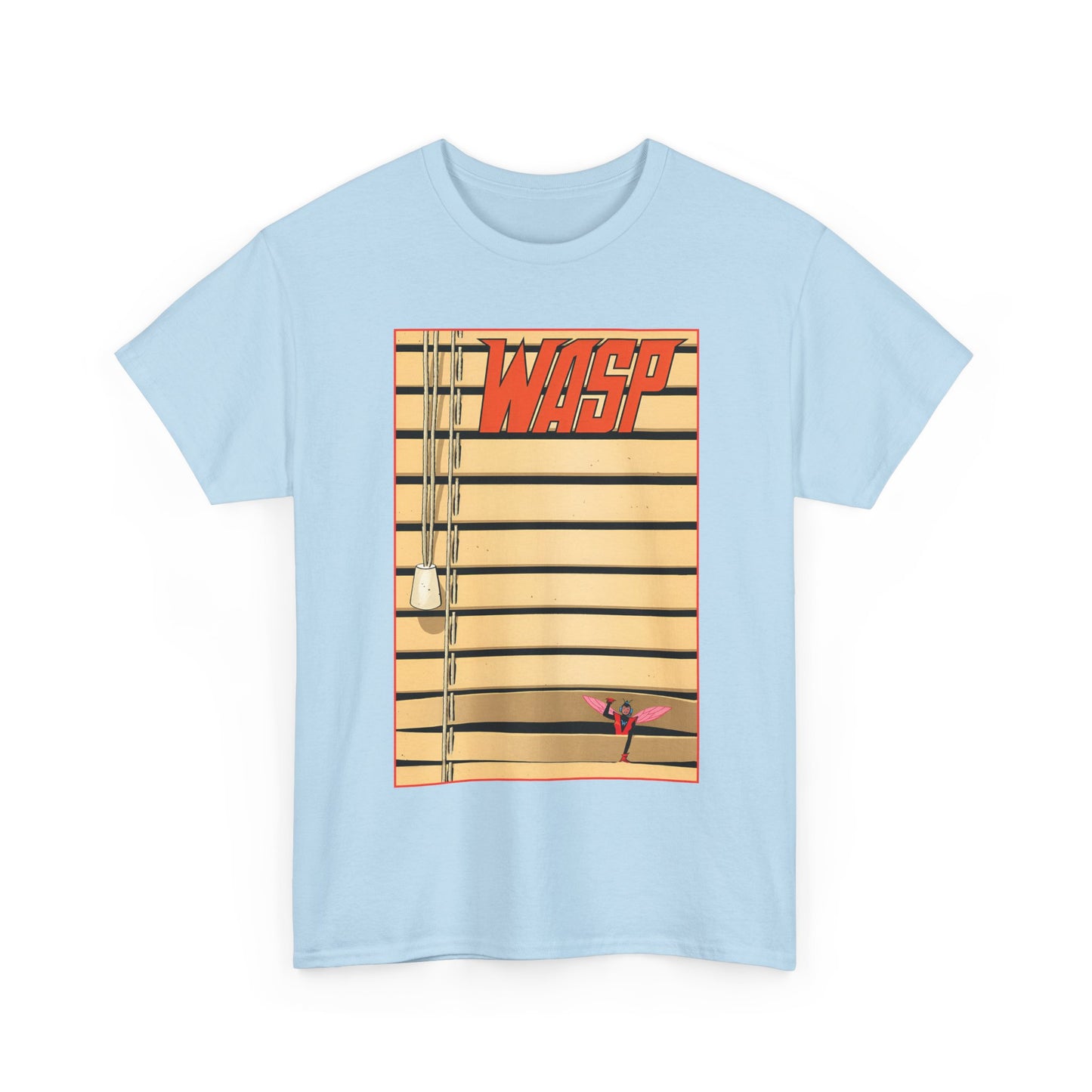 Wasp T-Shirt - Tom Reilly "Windowshades" Cover Art - Avengers Founding Member - Marvel Comics