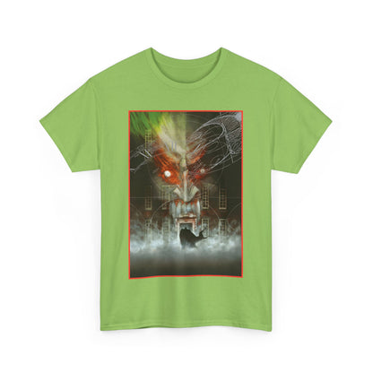 Batman: Arkham Asylum T-Shirt - Dave McKean Art - From the Grant Morrison Graphic Novel - DC Comics - Dark Knight Detective