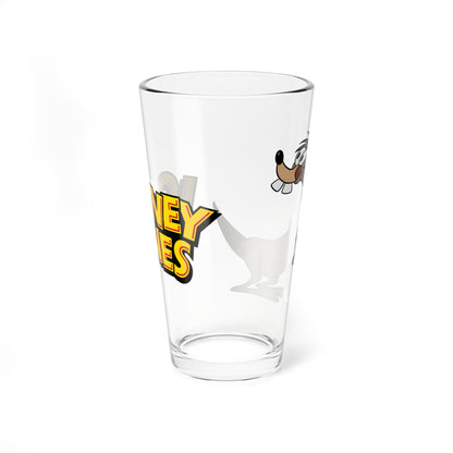 The Weasel Pint Glass, 16oz - Looney Tunes - Foghorn Leghorn Character - Plop Goes the Weasel! - 1950s WB Cartoon