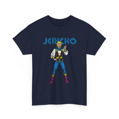 Jericho T-Shirt - George Perez Art - New Teen Titans Member - Son of Deathstroke, Brother of Ravager - DC Comics