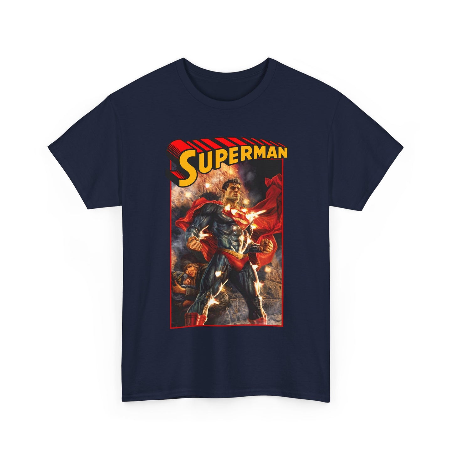 Superman T-Shirt - Lee Bermejo Art - Action Comics Variant Cover - Man of Steel, Metropolis - DC Comics