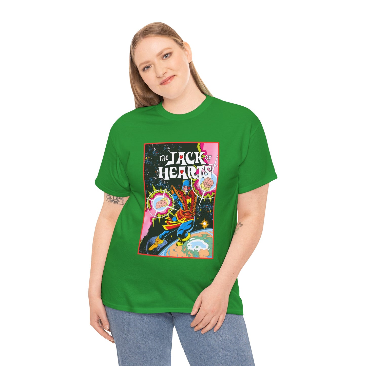 Jack of Hearts T-Shirt - Marvel Comics - Avengers Member - She-Hulk Beau - Zero Fluid - Popular 80s Character