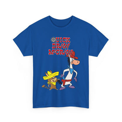 Quick Draw McGraw T-Shirt - Baba Looey - Hanna-Barbera Cartoon - Popular 1960s TV Animation